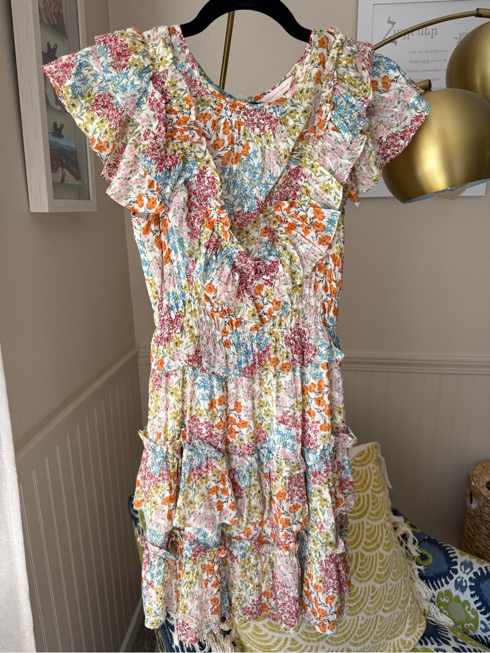 Rebecca Taylor Silk Ava Floral Dress Size 2